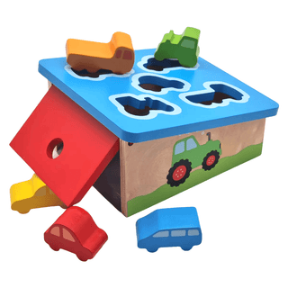 Holzsortierbox
