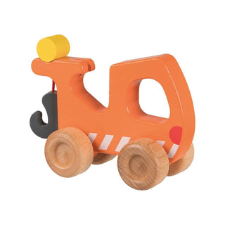 Holzabschleppwagen